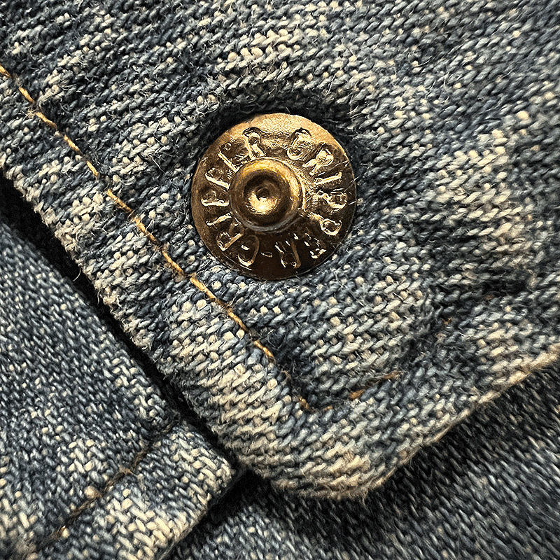!Rare! 1960s US-Made Western Denim Shirt