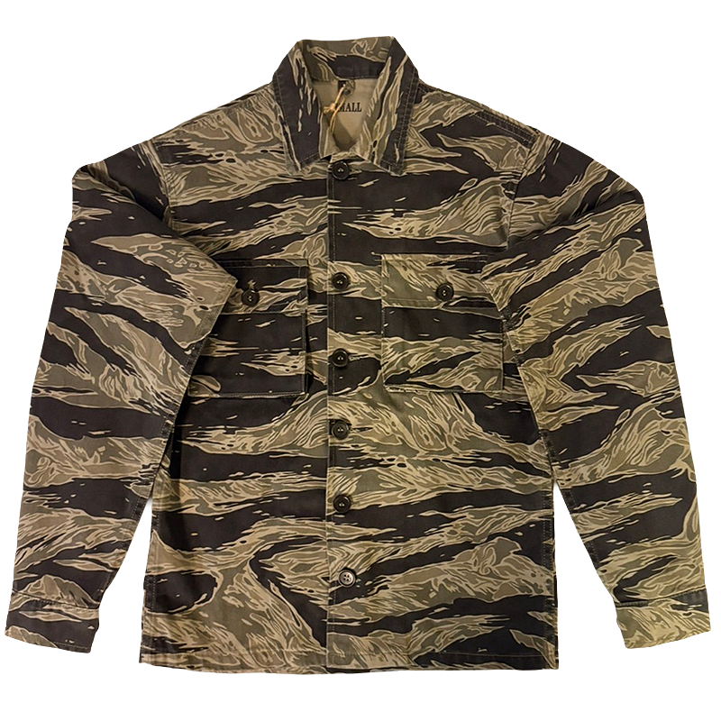 1966 Jungle Shirt In Tiger Stripe
