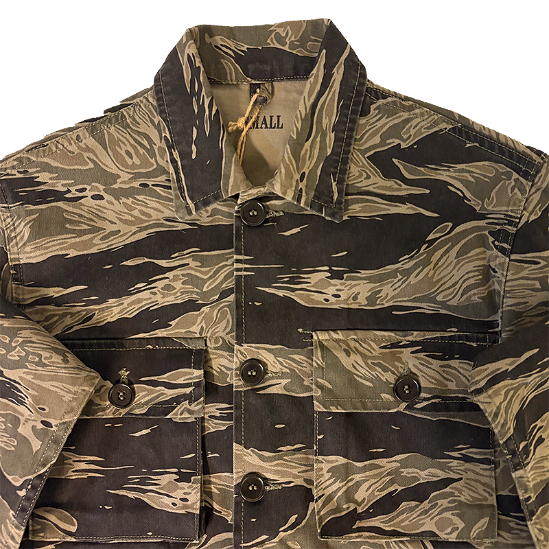 1966 Jungle Shirt In Tiger Stripe