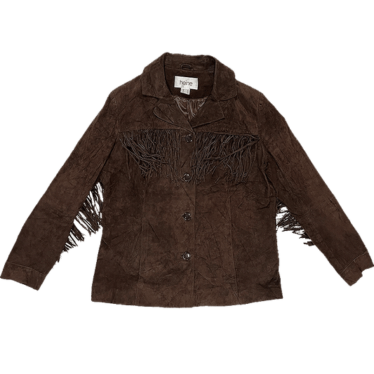 Women's Fringed Suede Jacket