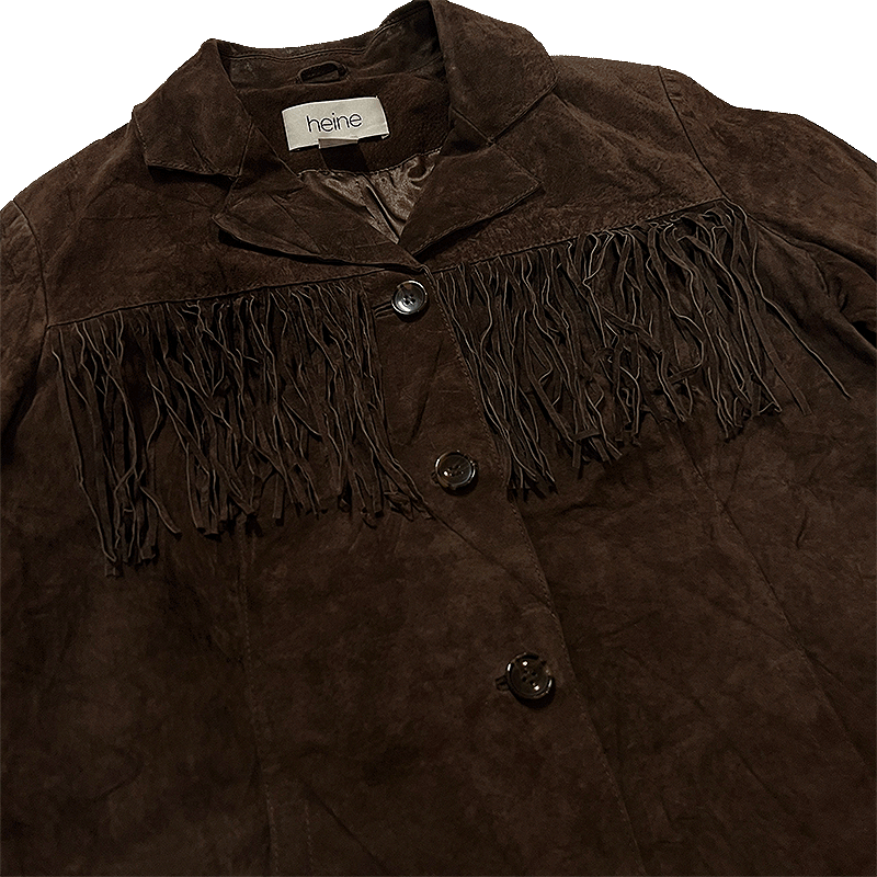 Women's Fringed Suede Jacket