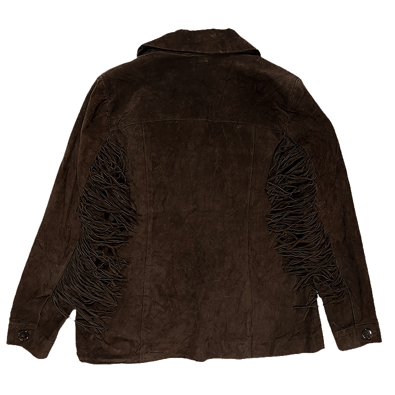 Women's Fringed Suede Jacket