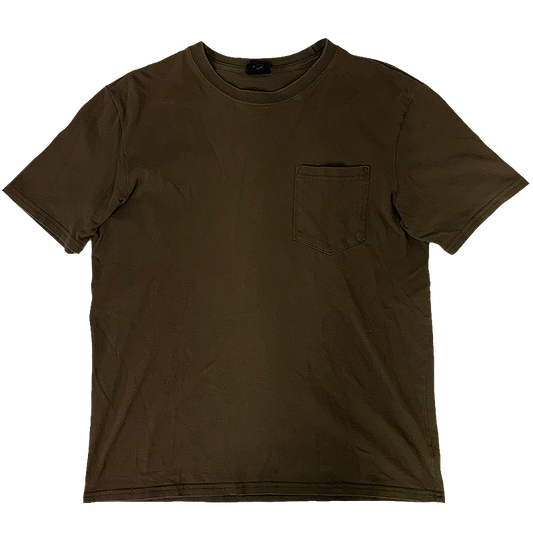 Frontier Pocket T-Shirt In Dark Olive