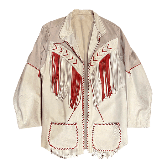 Fringed Leather Jacket