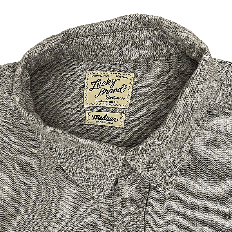 Herringbone Snap Shirt