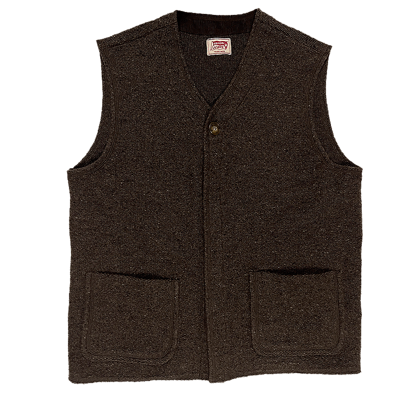 Wool Blend Vest Made In Italy