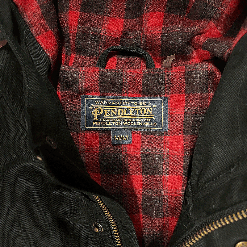 Wool-Lined Parka Coat