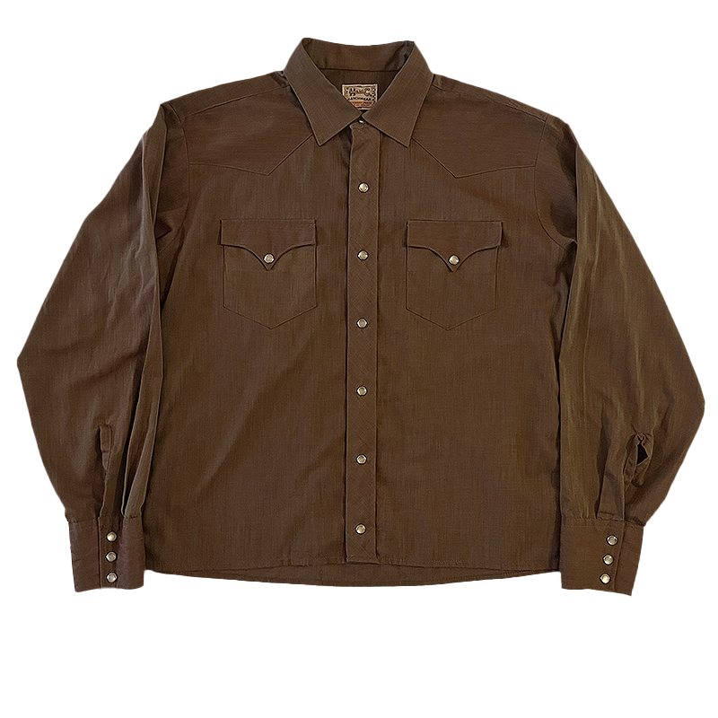 Cropped 1960s/1970s Western Shirt