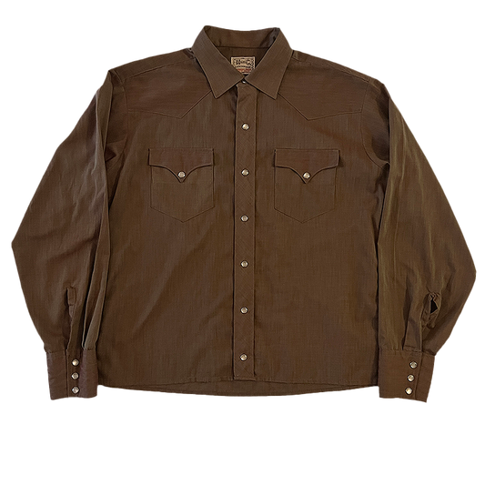 Cropped 1960s/1970s Western Shirt
