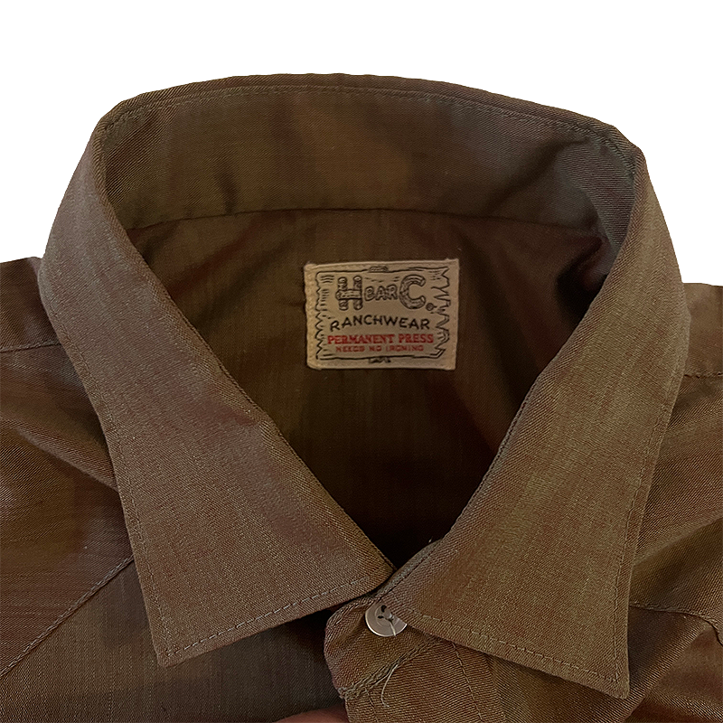 Cropped 1960s/1970s Western Shirt