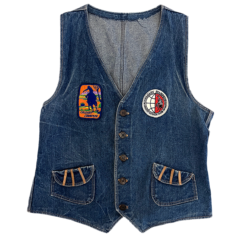70s/80s Rodeo Denim Vest