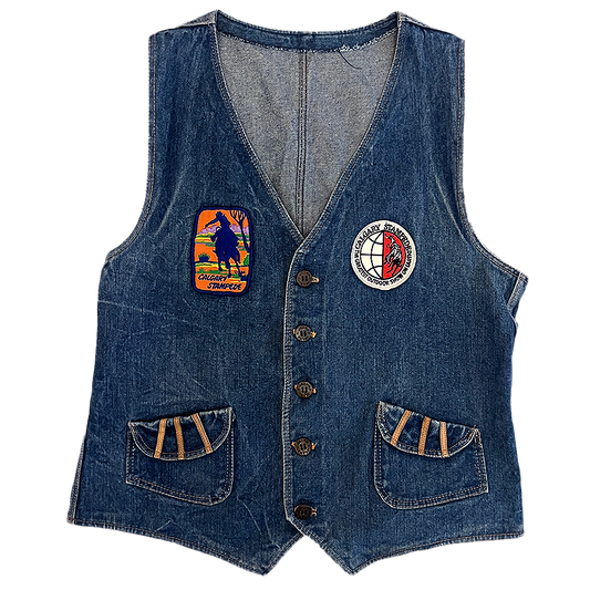 70s/80s Rodeo Denim Vest