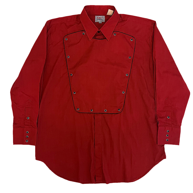 Bib-Front Western Shirt