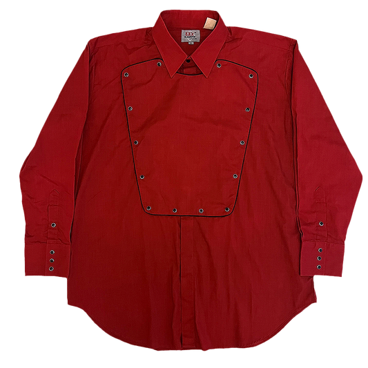 Bib-Front Western Shirt