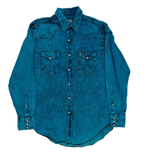 1990s Western Denim Shirt