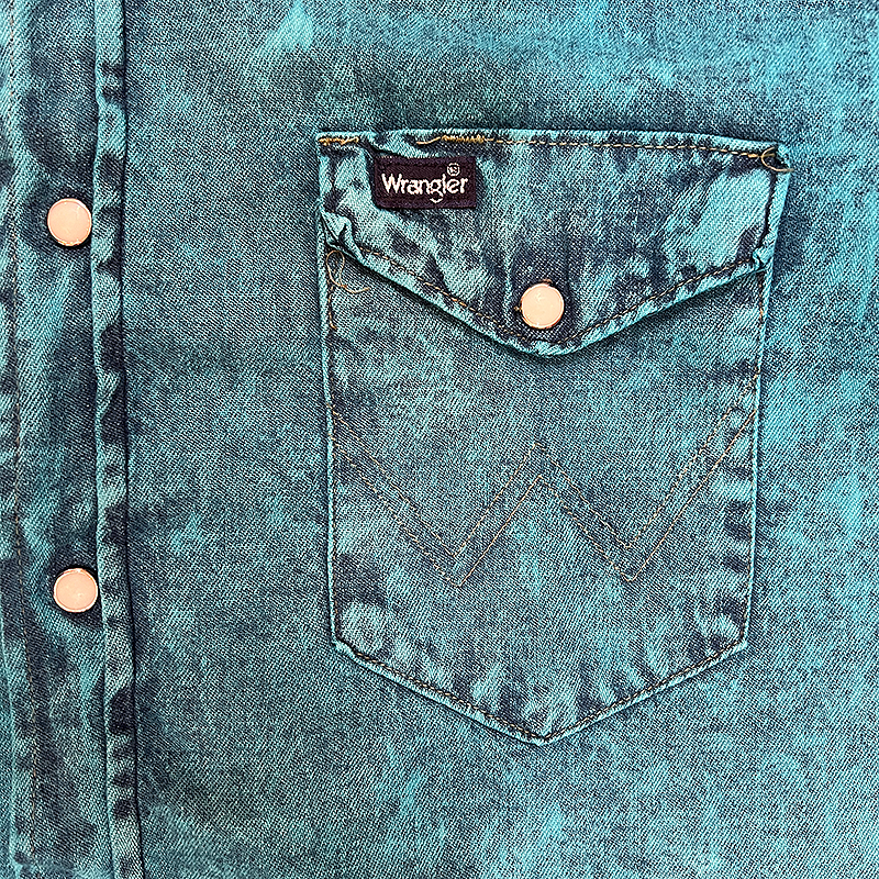 1990s Western Denim Shirt
