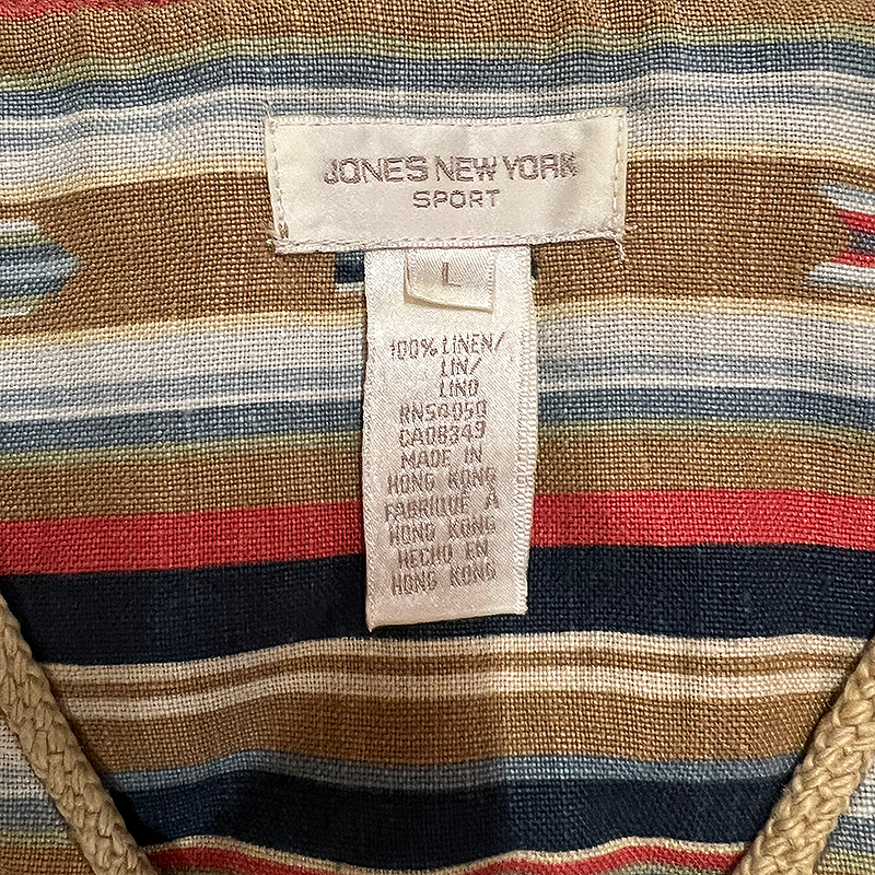 Women's Aztec Linen Vest