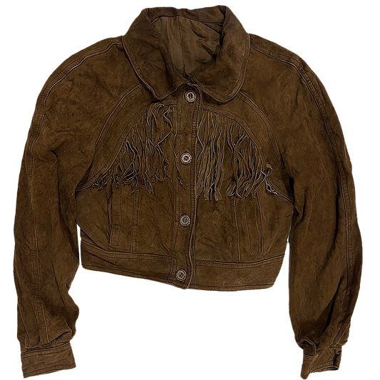 Women's Fringed Suede Jacket