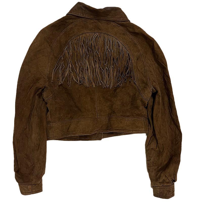 Women's Fringed Suede Jacket