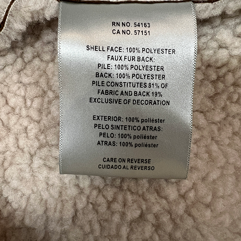 Faux-Suede Sherpa-Lined Trucker