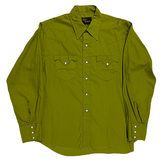 1970s Western Shirt Made In Japan