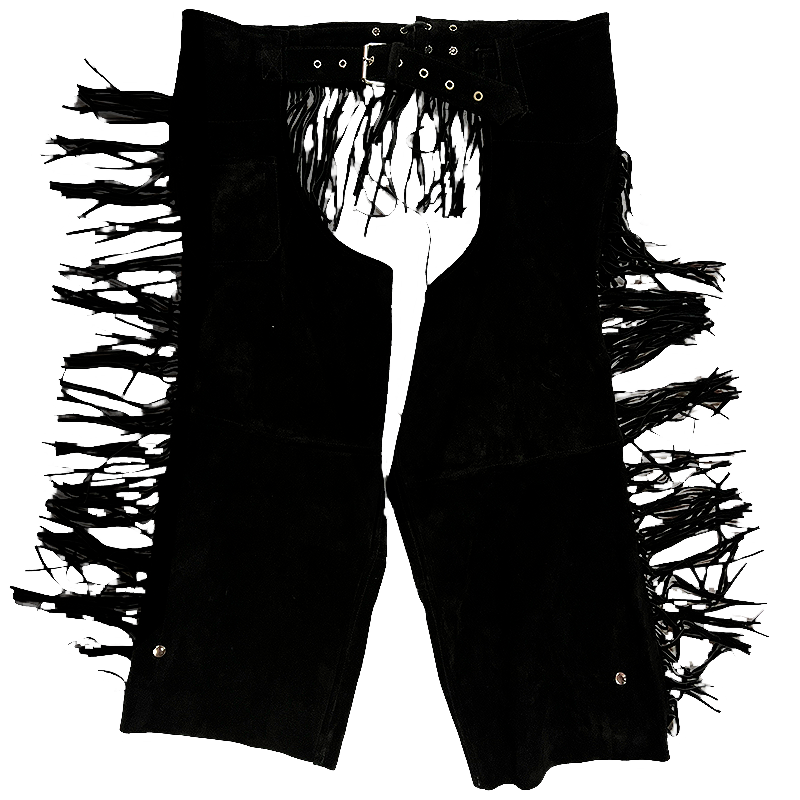Women’s Fringed Suede Chaps