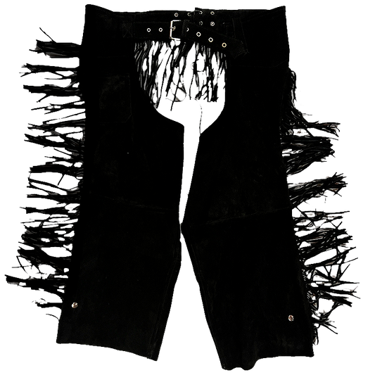 Women’s Fringed Suede Chaps