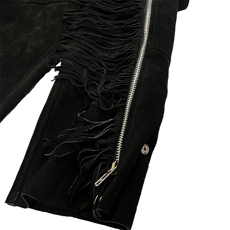 Women’s Fringed Suede Chaps