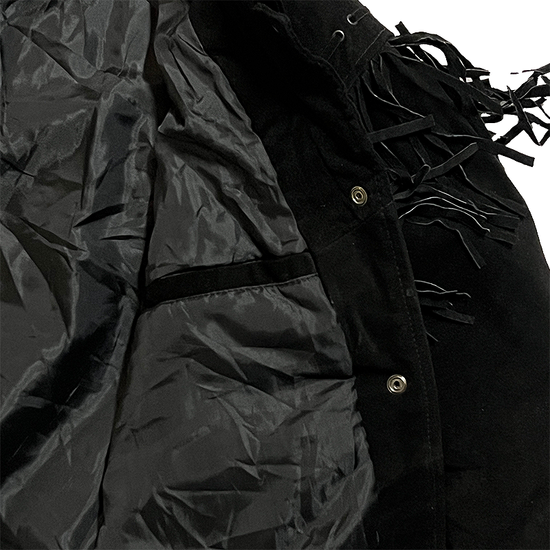 Women's Fringed Suede Jacket