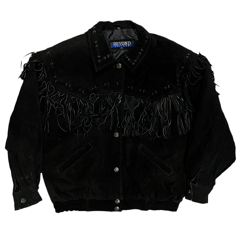 Women's Fringed Suede Jacket