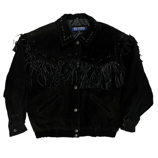 Women's Fringed Suede Jacket