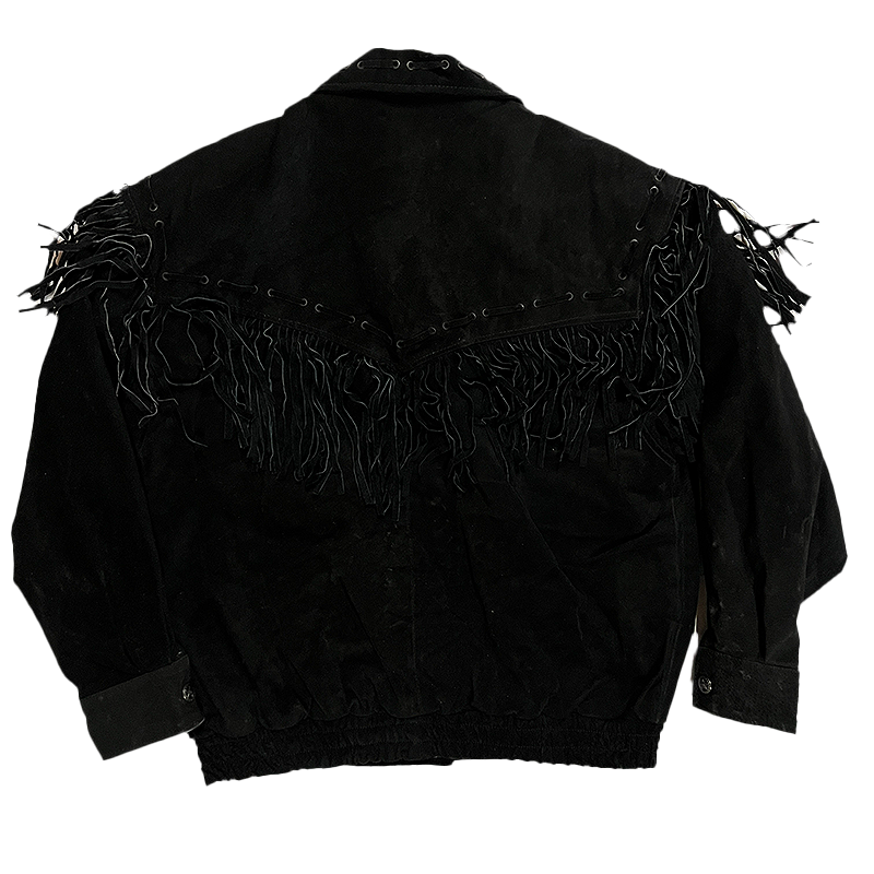 Women's Fringed Suede Jacket