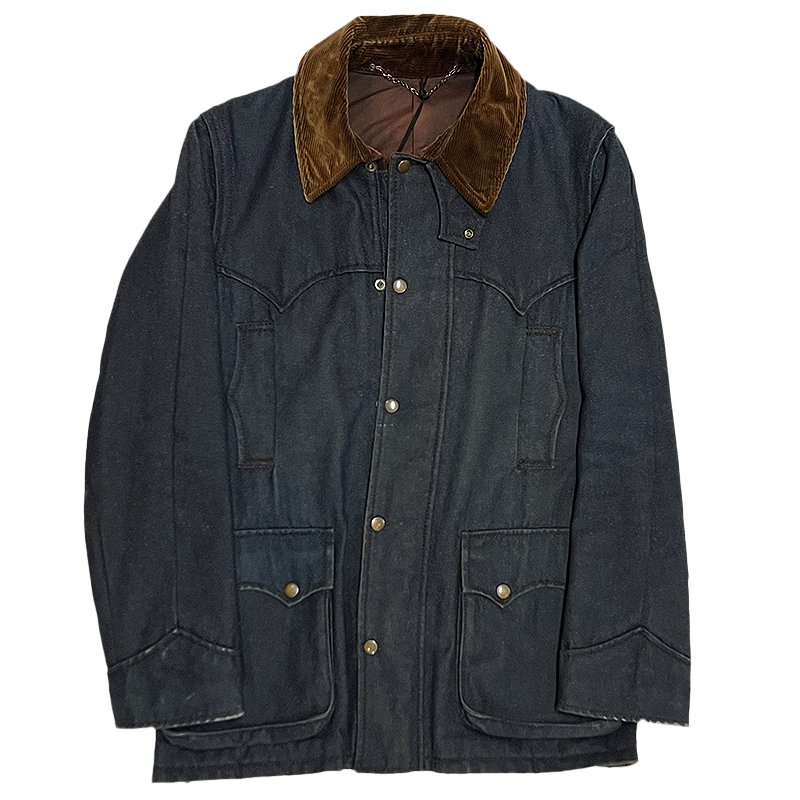 Lined Western Denim Jacket