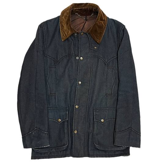 Lined Western Denim Jacket