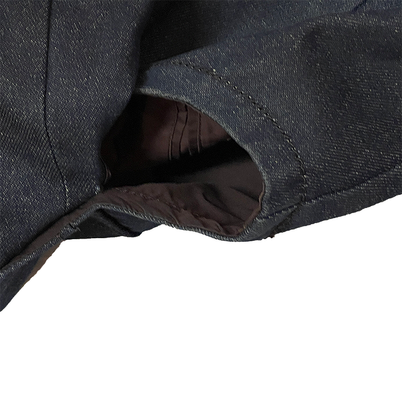 Lined Western Denim Jacket