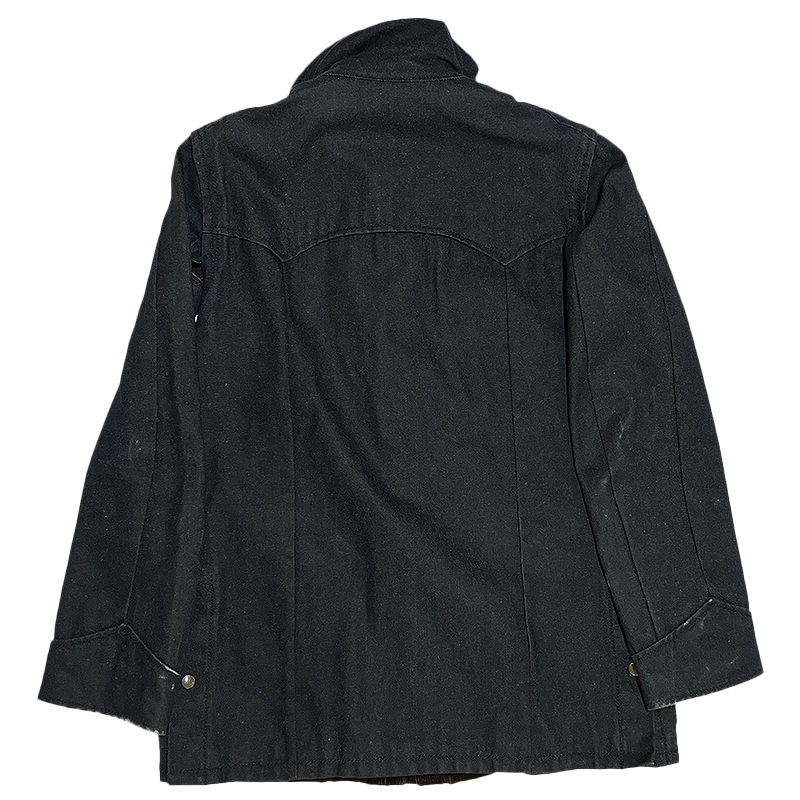 Lined Western Denim Jacket