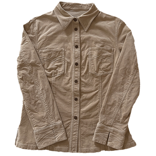 Women's Velvet Shirtjacket