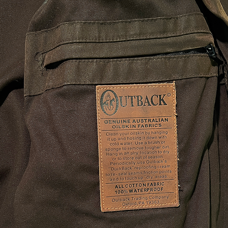 Short Duster Coat in Waxed Canvas