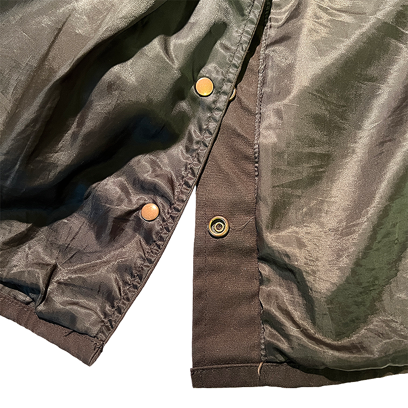 Short Duster Coat in Waxed Canvas