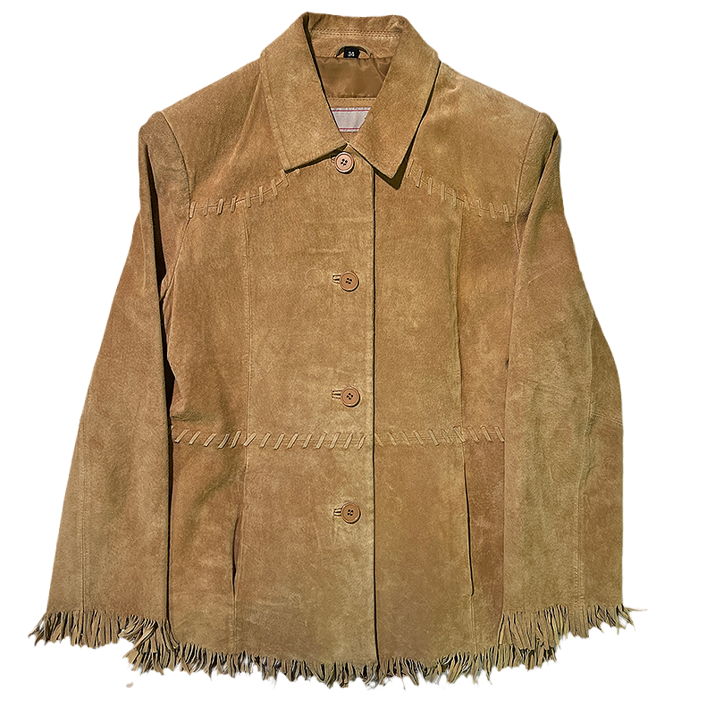 Women’s Fringed Suede Jacket