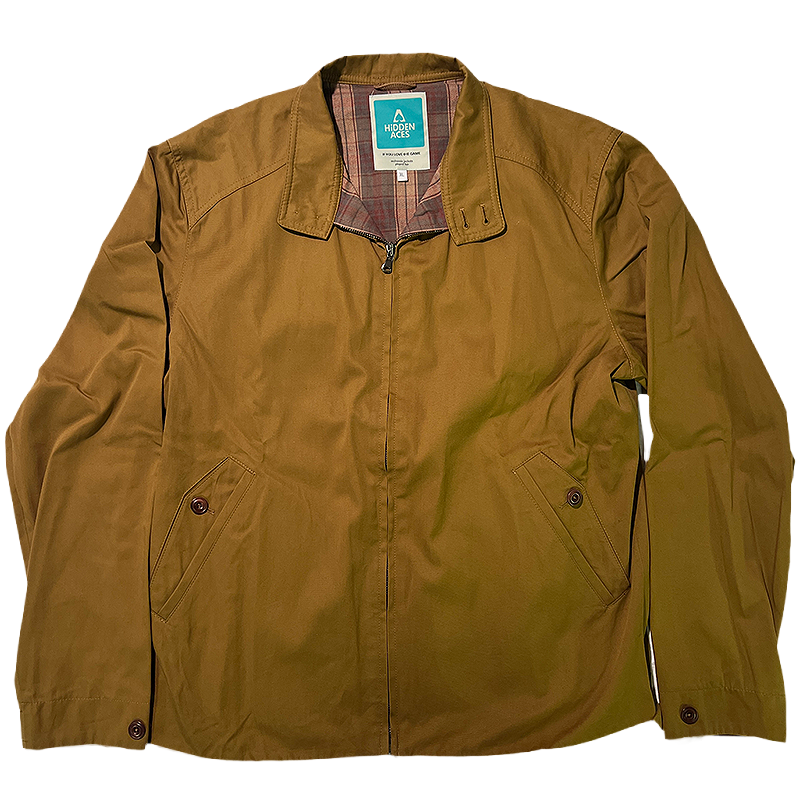 Waxed Cotton Blouson "Castor"