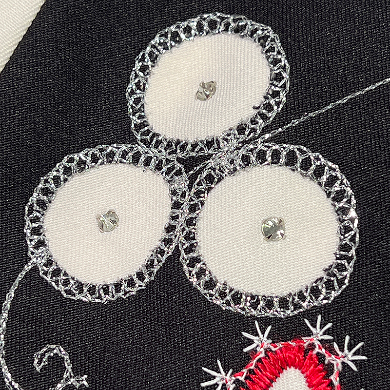 H Bar C embroidered western shirt rhinestones