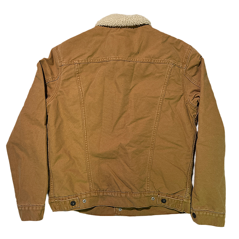 Levi's work jacket from the back.