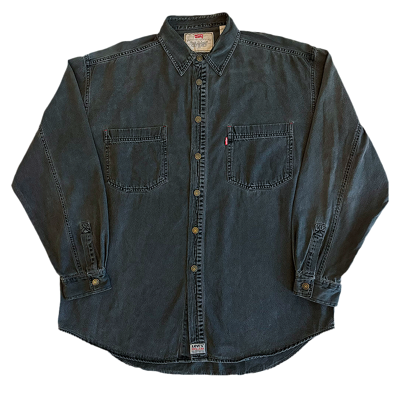 Grey Denim Shirt