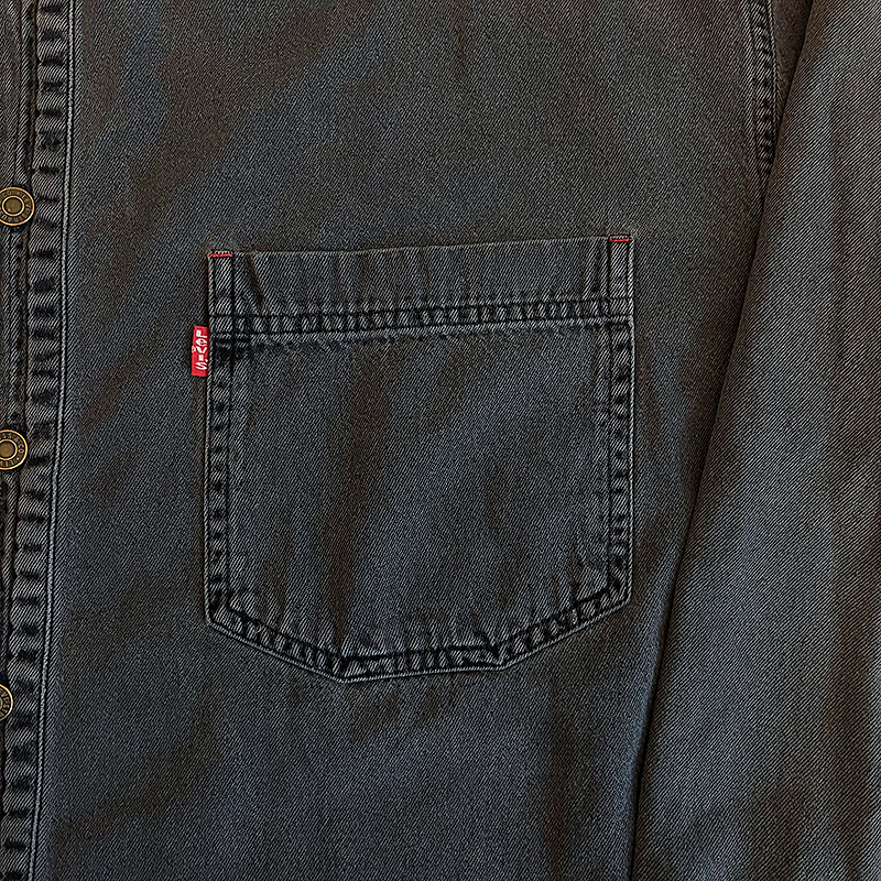 Grey Denim Shirt