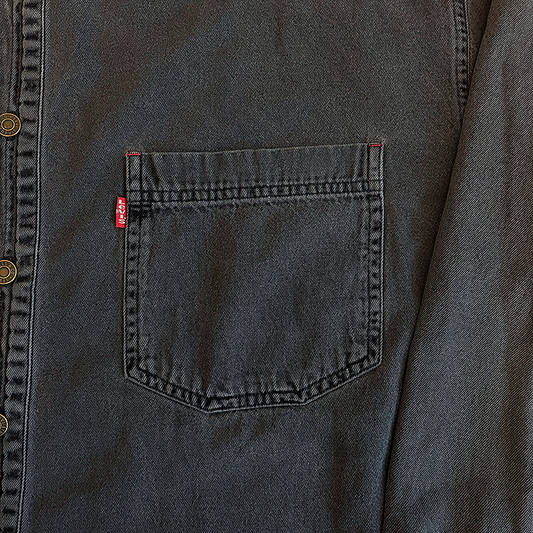 Grey Denim Shirt