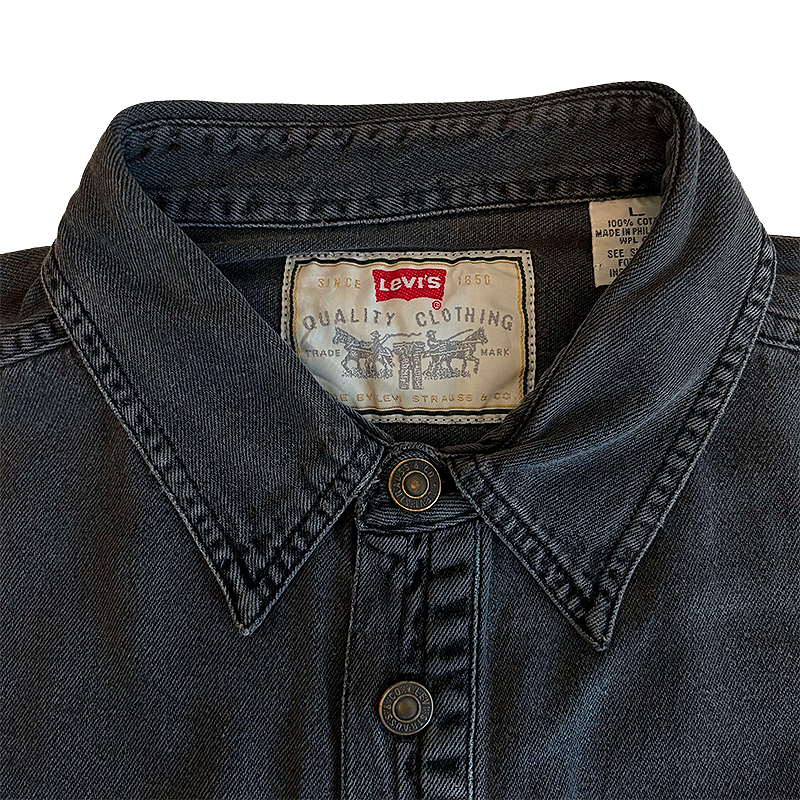 Grey Denim Shirt