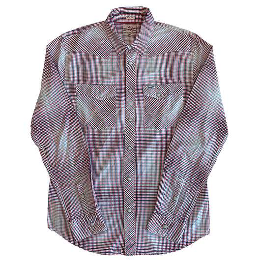 Distressed Western Shirt