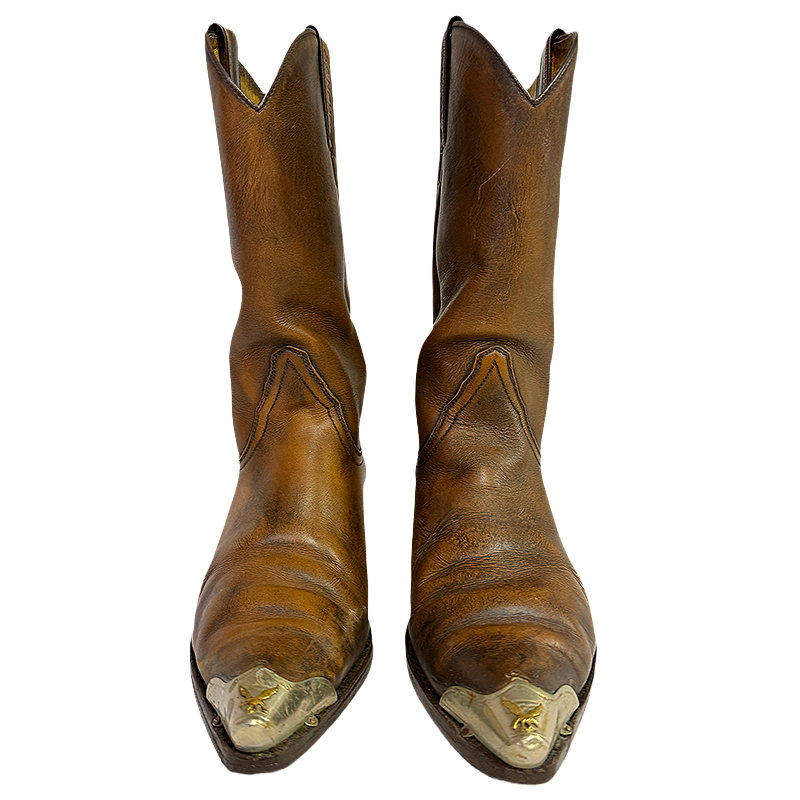 Western Boots With Toe Plates