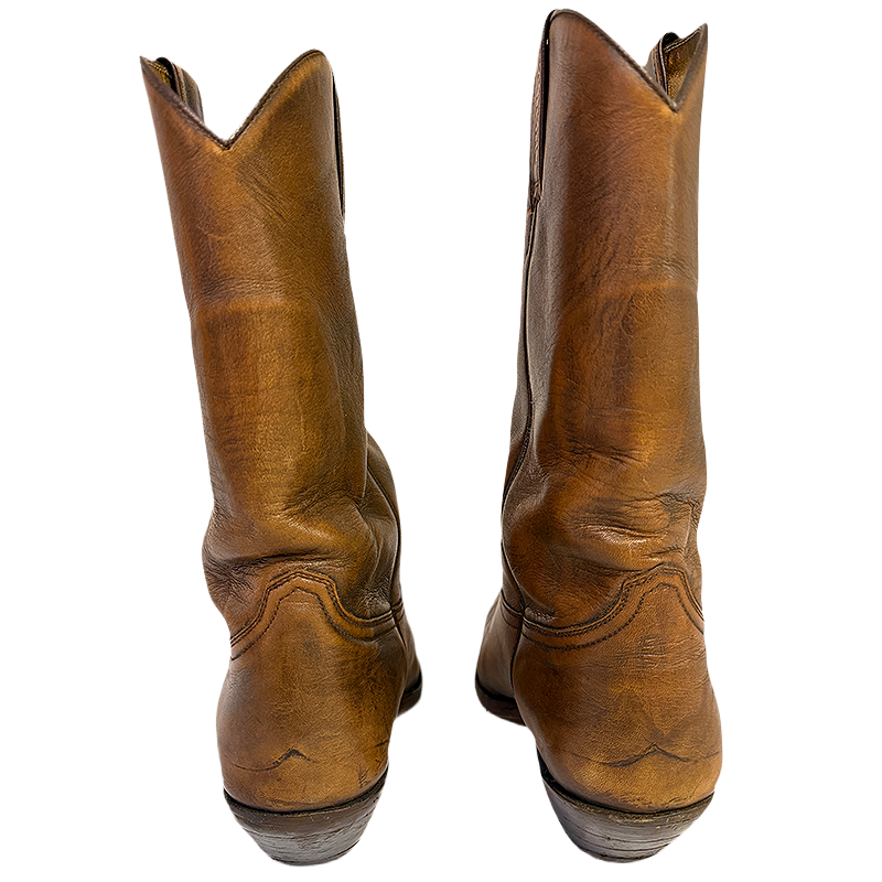 Western Boots With Toe Plates